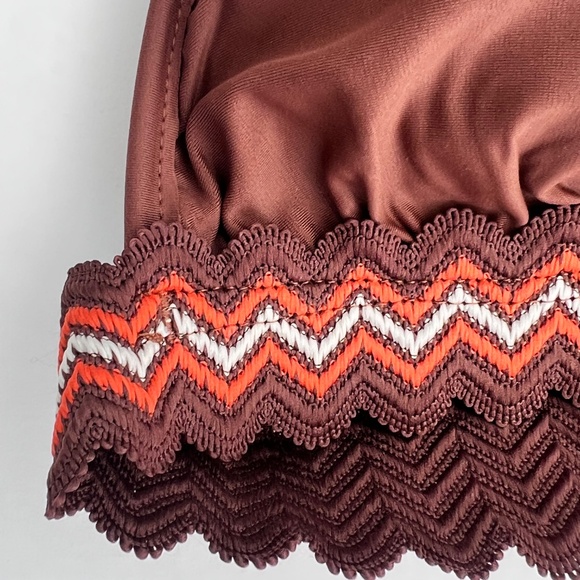 Despi Brown Bikini Set | Fixed Triangle Top & Full Bottom New with Tags - Picture 10 of 12